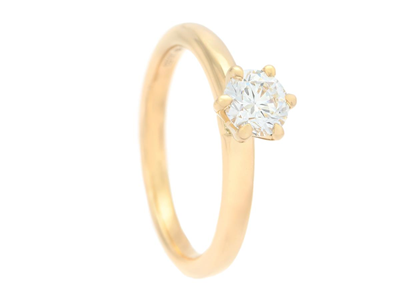 Smycken, ENSTENSRING, 18K guld