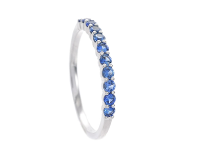 Smycken, ALLIANSRING, 18K vitguld