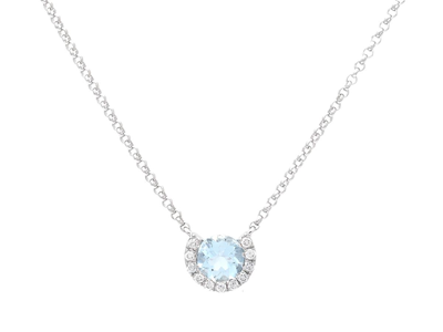 Smycken, COLLIER, 18K vitguld