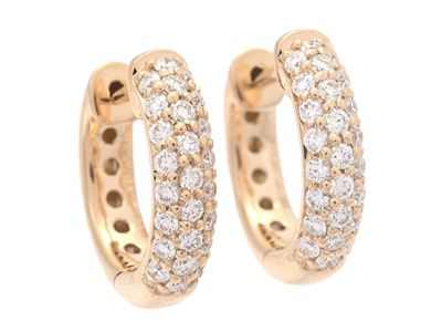 Smycken, ÖRRINGAR, 18K guld