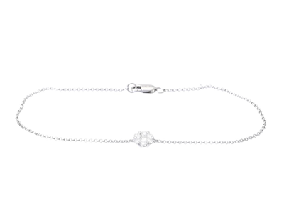 Smycken, ARMBAND, 18K vitguld