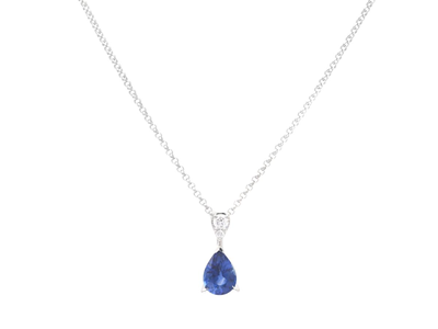 Smycken, COLLIER, 18K vitguld