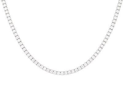 Smycken, RIVIERECOLLIER, 18K vitguld