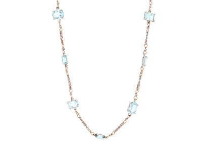 Smycken, COLLIER, 18K vitguld