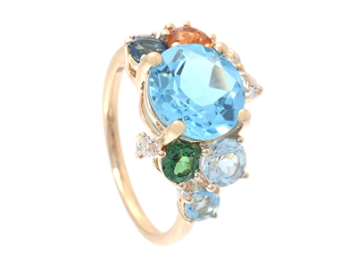 Smycken, RING, 18K guld