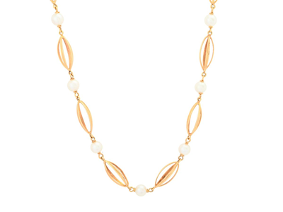 Smycken, COLLIER, 18K guld