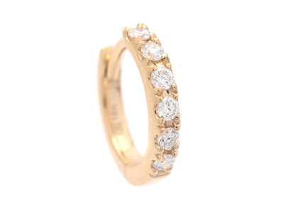 Smycken, ETT ÖRHÄNGE, 18K guld