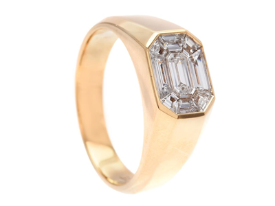 Smycken, RING, 18K guld