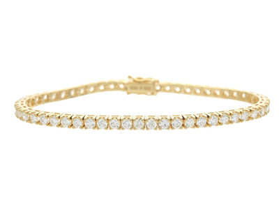 Smycken, TENNISARMBAND, 18K guld