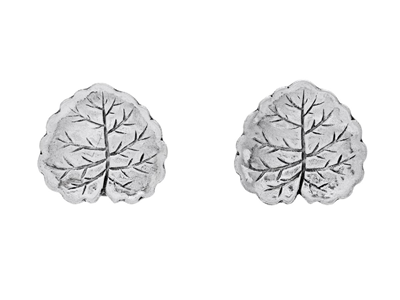 Smycken, ÖRHÄNGEN, bladmotiv