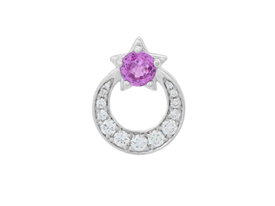 Smycken, HÄNGE, 18K vitguld