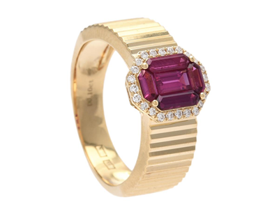 Smycken, RING, 18K guld