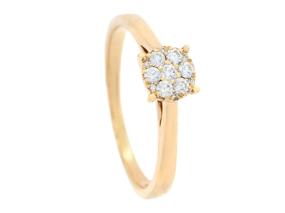 Smycken, RING, 18K guld