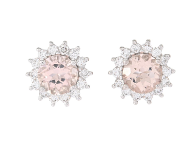 Smycken, ÖRHÄNGEN, 18K vitguld