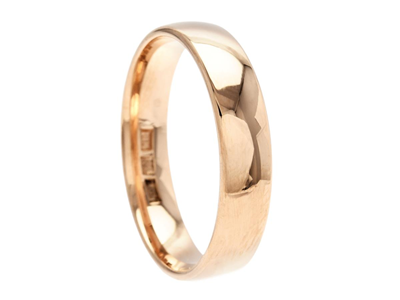 Smycken, SLÄT RING, 18K guld