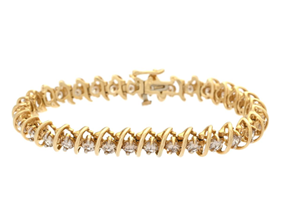 Smycken, ARMBAND, 14K guld