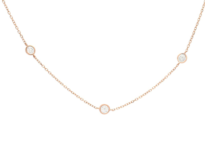 Smycken, COLLIER, 18K roséguld