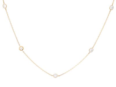 Smycken, COLLIER, 18K guld