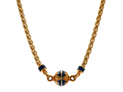 Smycken, COLLIER, 18K guld