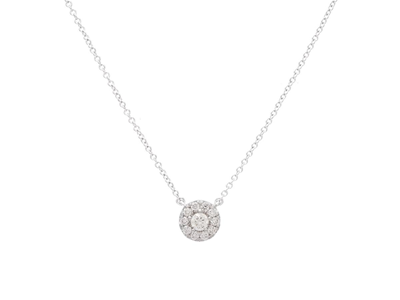 Smycken, COLLIER, 18K vitguld