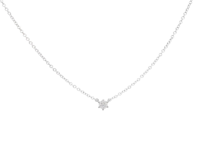 Smycken, COLLIER, 18K vitguld