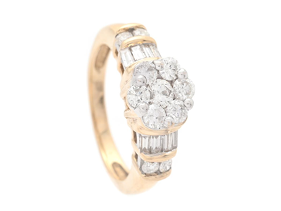 Smycken, RING, 14K guld