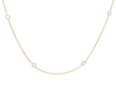 Smycken, COLLIER, 18K guld