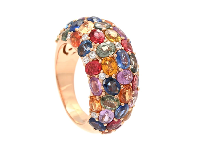 Smycken, RING, 18K roséguld