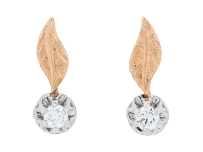 Smycken, ÖRHÄNGEN, 14K guld