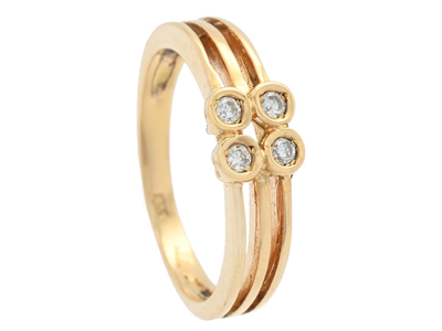 Smycken, RING, 18K guld