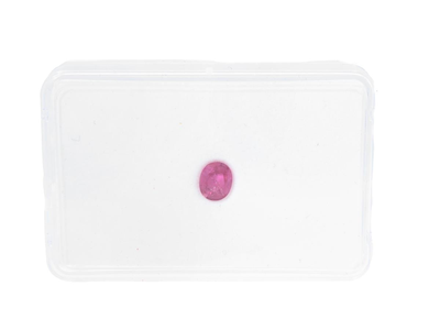 Ädelstenar, ROSA SAFIR, ovalslipad 1,30 ct