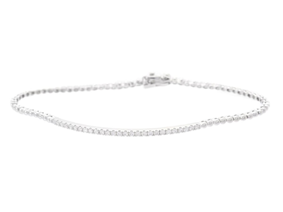 Smycken, ARMBAND, 18K vitguld