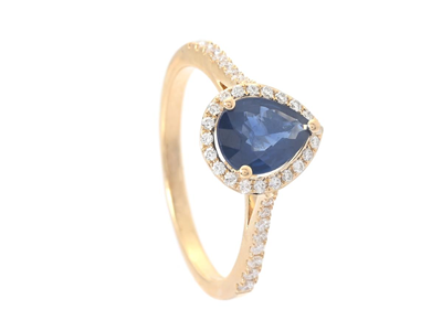 Smycken, RING, 18K guld