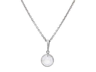 Smycken, HÄNGE MED KEDJA, silver