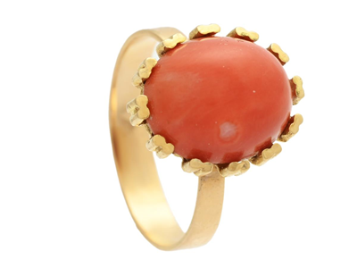 Smycken, RING, 18K guld