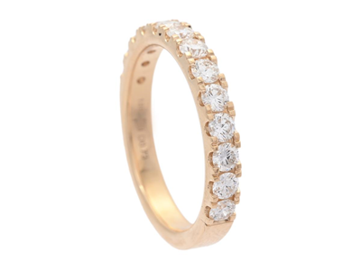 Smycken, ALLIANSRING, 18K guld