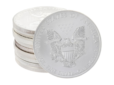 Silver, AMERICAN Silver Eagle Coin, silvermynt