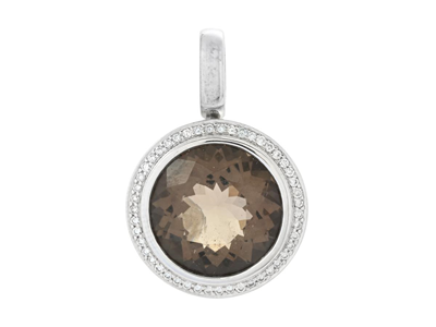 Smycken, HÄNGE, 18K vitguld