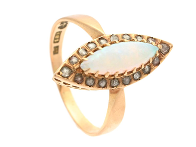 Smycken, RING, 18K guld