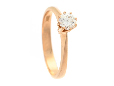 Smycken, ENSTENSRING, 18K guld