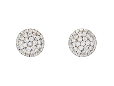 Smycken, ÖRHÄNGEN, 18K vitguld