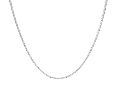 Smycken, RIVIERECOLLIER, 18K vitguld