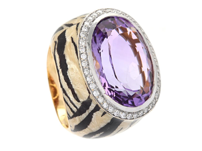 Smycken, RING, 18K guld