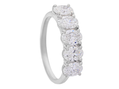 Smycken, RING, platina