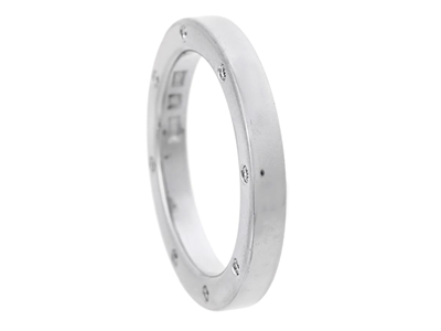 Smycken, RING, 18K vitguld