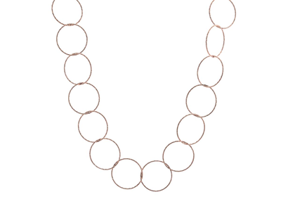 Smycken, COLLIER, förgyllt silver