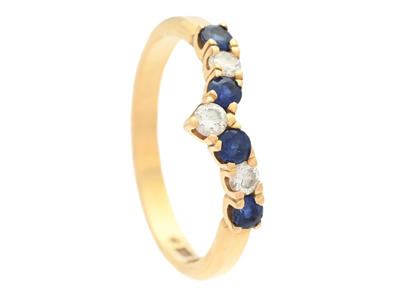 Smycken, JACKETRING, 18K guld