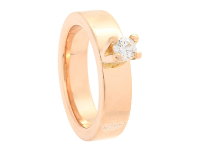 Smycken, ENSTENSRING, 18K guld