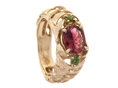 Smycken, RING, 14K guld