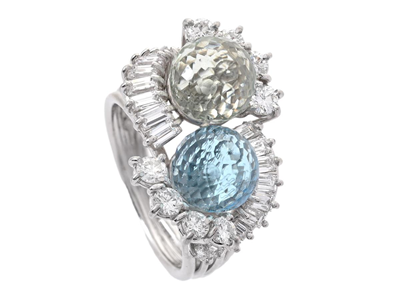 Smycken, RING, platina